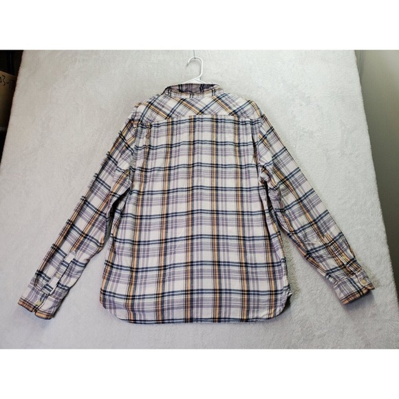 JACHS Shirt Mens Large Multi Plaid Classic Fit Long Sleeve Collared Button Down - Picture 2 of 9